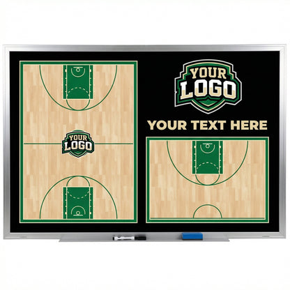 Custom Basketball Locker Room Whiteboard (Wall)