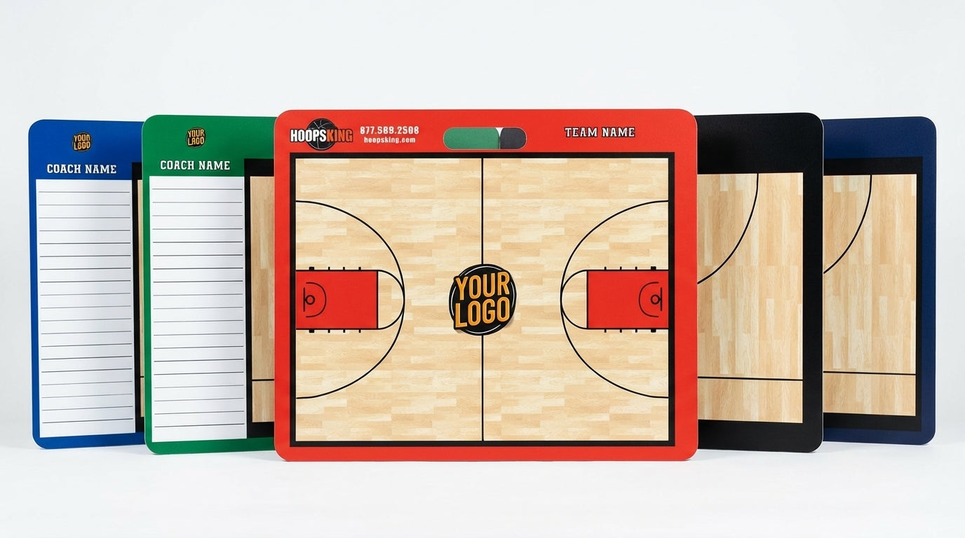 23 X 18 Custom Basketball Coaching Board | 2 Sided | Carry Handle