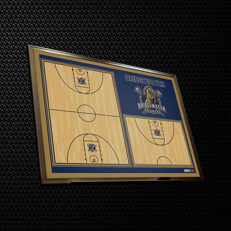 Custom Basketball Locker Room Whiteboard (Wall)