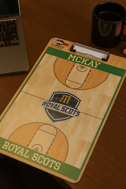 Custom Basketball Lineup Clipboard