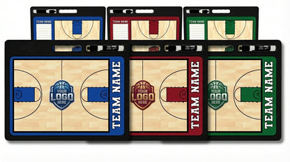 Custom Pro Basketball Whiteboard with Handle | 2 Sided